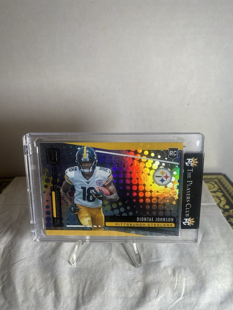 DIONTAE JOHNSON 2019 Panini Unparalleled RC Rookie Refractor #250 STEELERS PWE