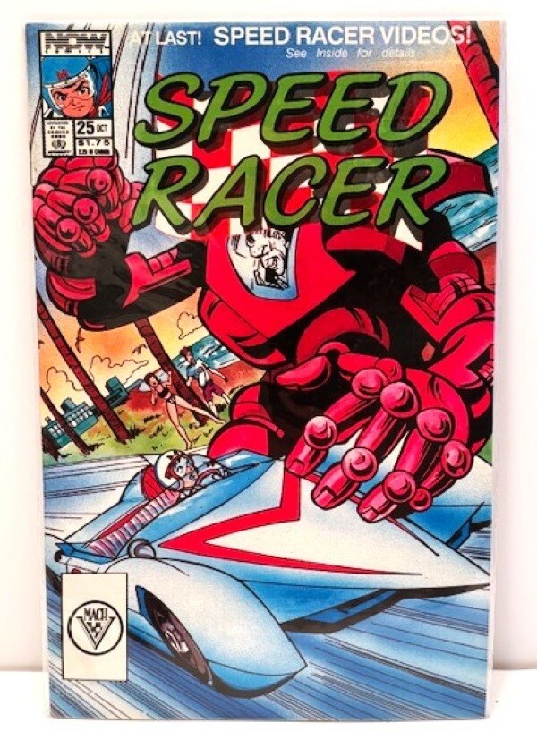 NEW Speed Racer 1st Series #25 - NOW Comics