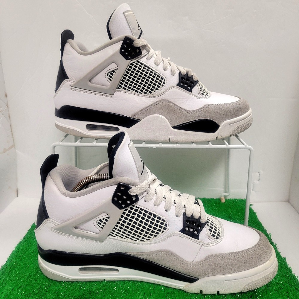 Nike Air Jordan 4 Retro Military Black DH6927-111 Sz 9 Shoes Sneakers Basketball