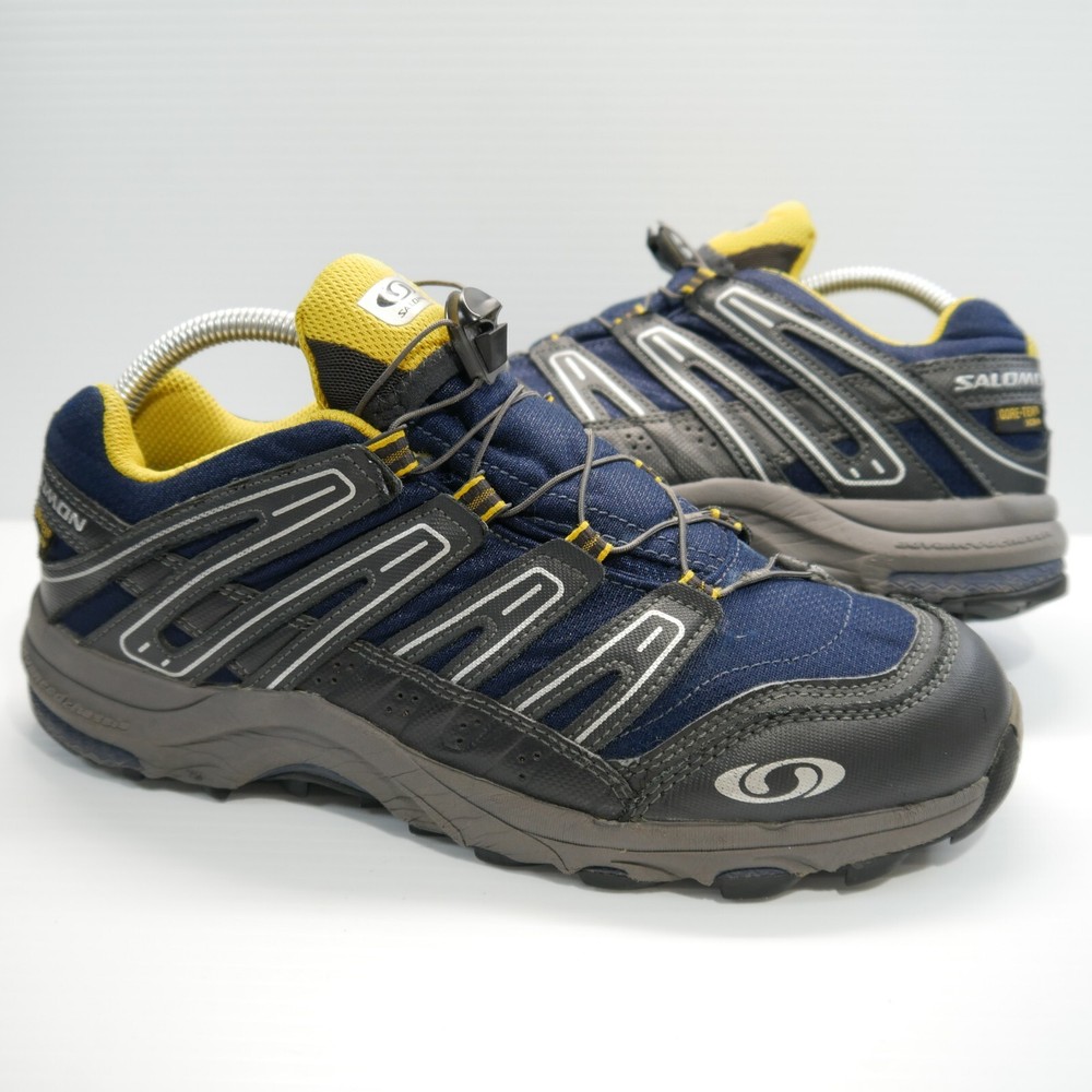 Vtg Salomon Gore Tex Contragrip Trail Running Shoes Women’s 8.5 Blue Sneakers