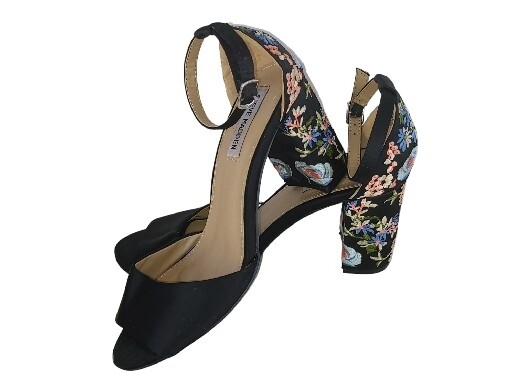 Steve Madden Embroidered Ankle Strap 3.5