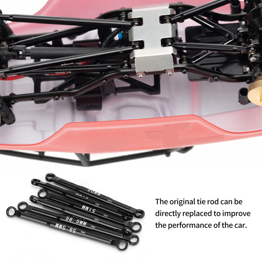 AXIAL SCX24 Aluminum Suspension Links & Tire Rod Kit