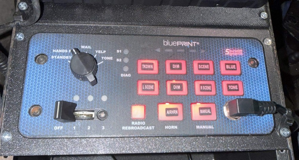Soundoff Signal 500 Series Console Faceplate