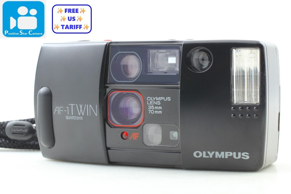 [MINT] Olympus AF-1 Twin Quartz QD Point & Shoot 35mm Film Camera From JAPAN