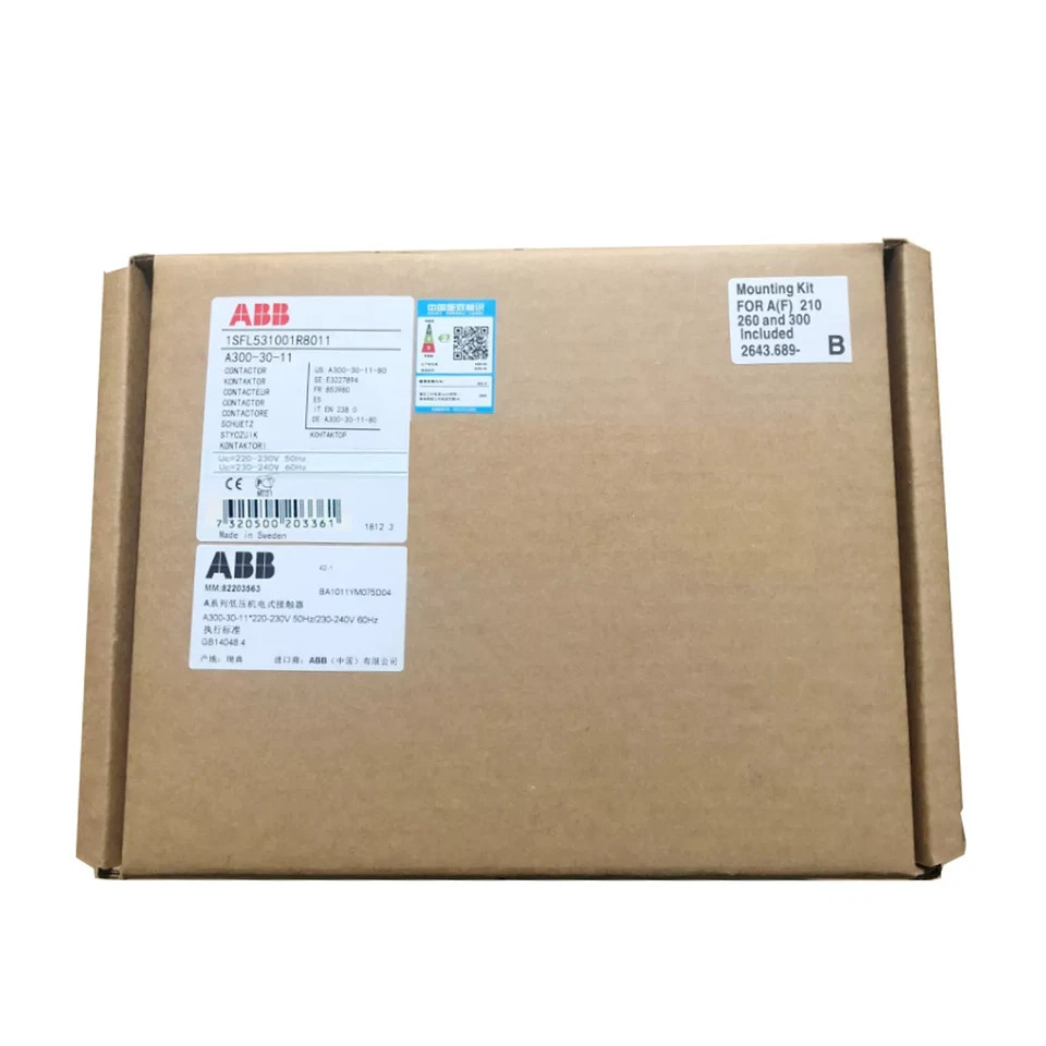 1PCS ABB A300-30-11 1SFL 551001 R8011 Contactor