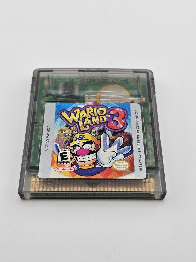 Nintendo Gameboy Color Wario Land 3 Cartridge Only Tested
