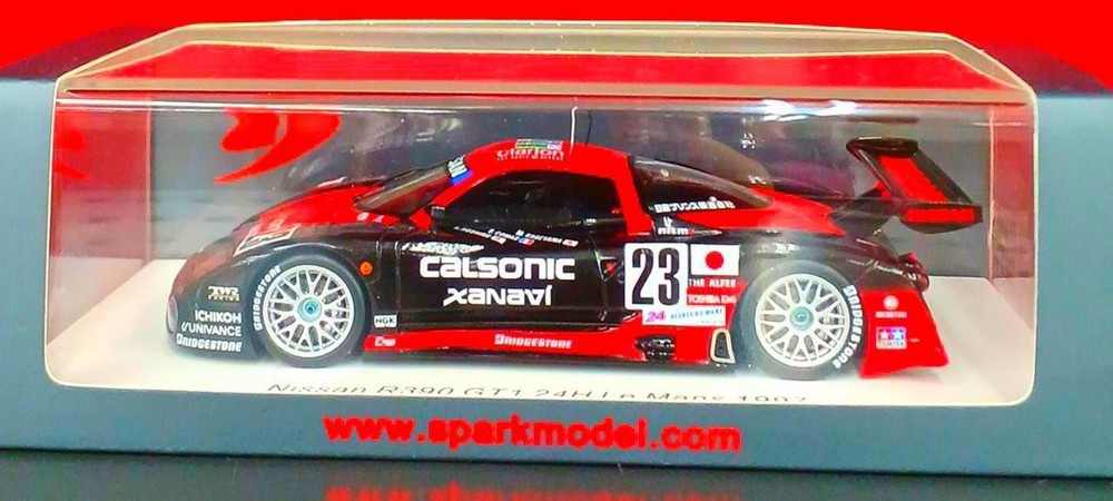1 43 Diecast Car Model No. Nissan R390 Gt1 24H Le Mans 19 Spark GLH20