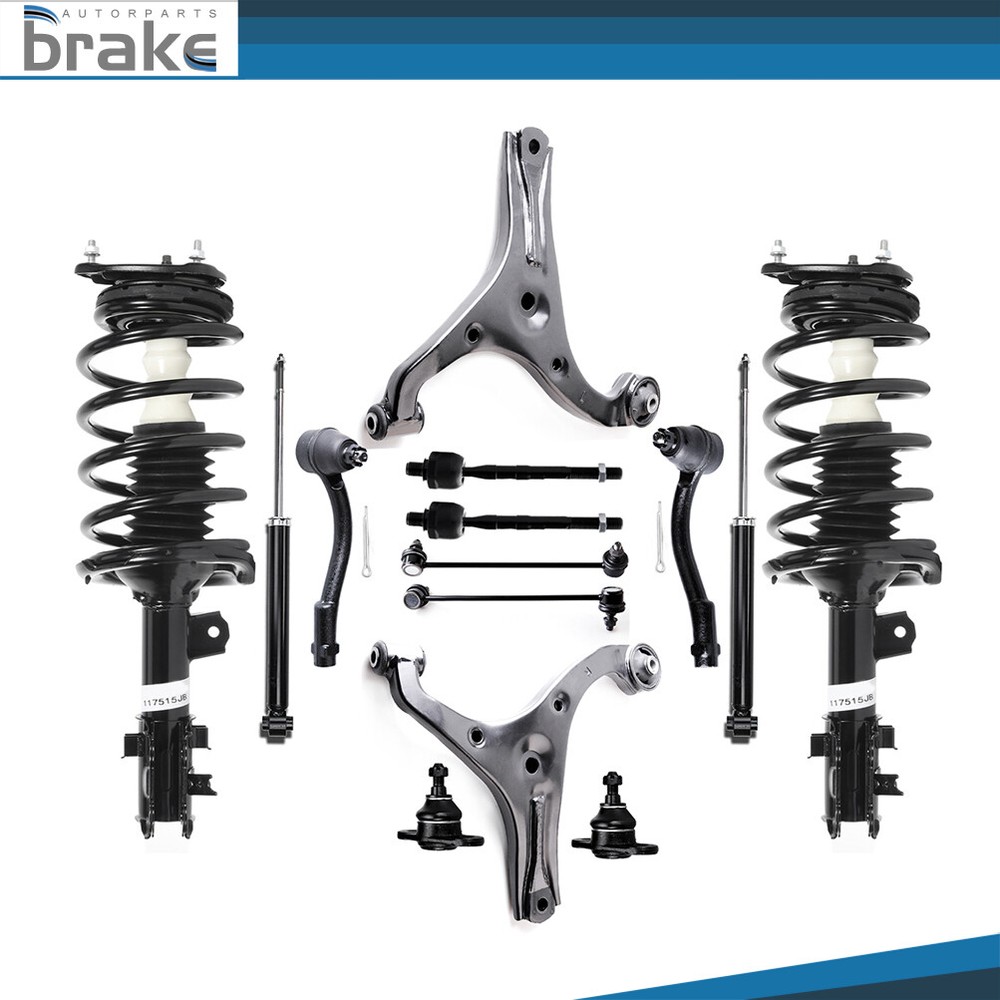 2006-2011 Hyundai Accent Front Struts Rear Shocks Control Arms Sway Bars Kit
