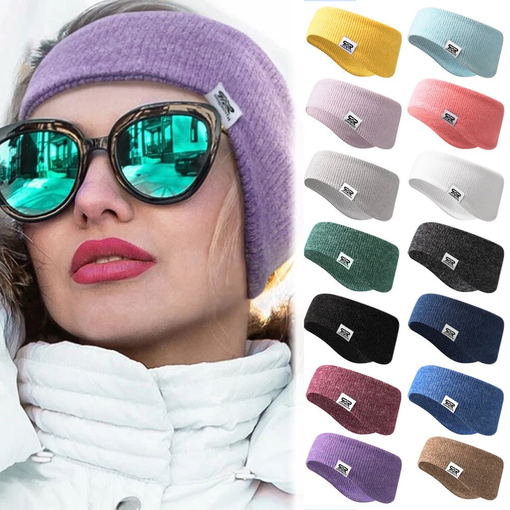 Ear Warmer Cover Headband Winter Fleece Ear Muffs Sports Sweatband for Men Women
