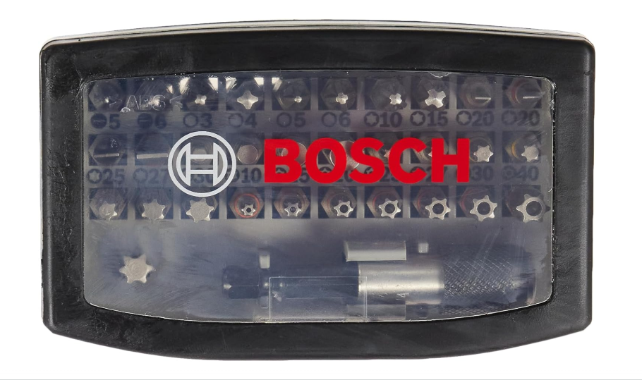 Bosch 2607017319 Pro Screwdriver Bit Set – 32 Pcs, Durable & Versatile Tool Kit