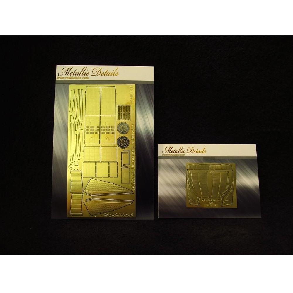 Metallic Details MD4821 Scale model kit 1:48 MiG-25. Air intakes (ICM) Photoetch