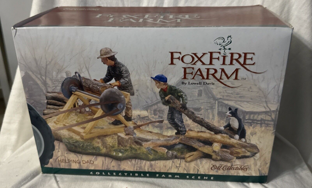 1996 ERTL FOXFIRE COLLECTIBLE FARM SCENE, 