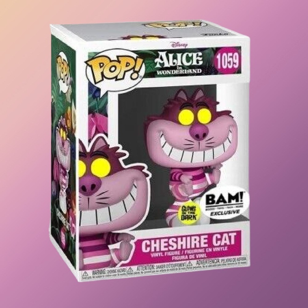 Disney Cheshire Glow BAM Exclusive funko pop 1059
