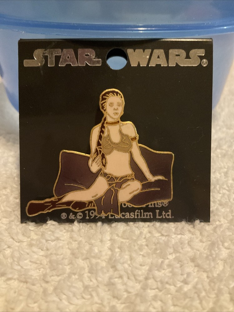 star wars the hollywood pins 1994 Princess Leia enamel pin