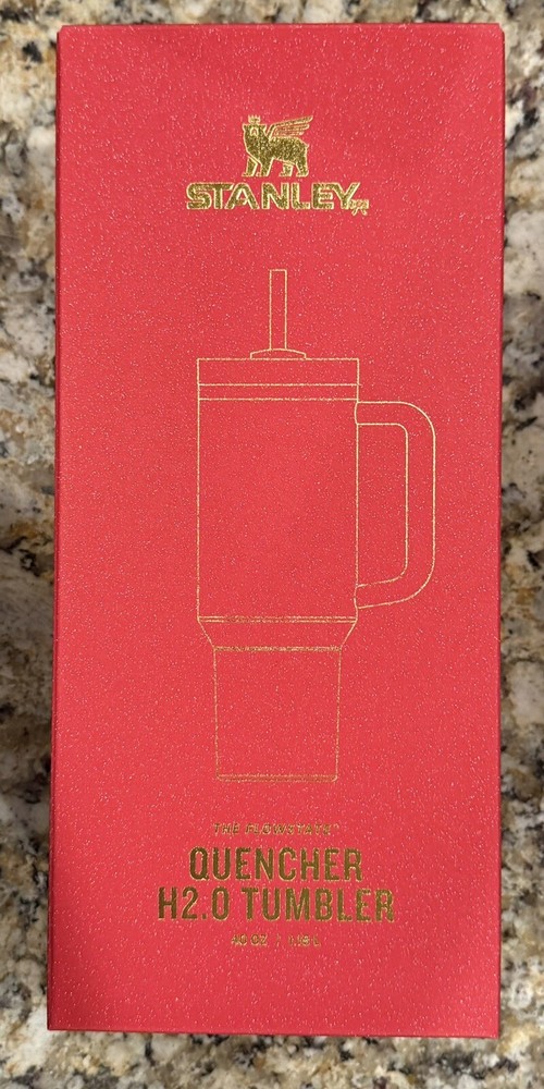 The Quencher H2.0 FlowState Tumbler  40 Oz- Scarlet Tinsel Cyber Monday-image