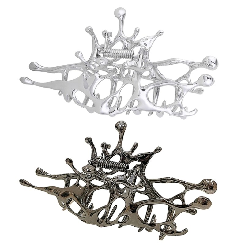 Trendy Alloy Hairpins for Youth - Stylish Irregular Hair Clips