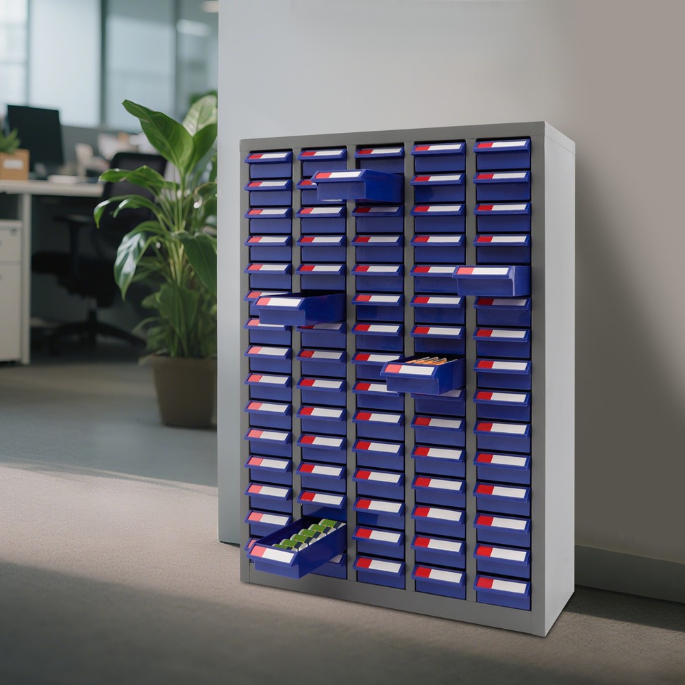 75-Drawer Tool Storage Cabinet for Office, Warehouse & Parts Organization  