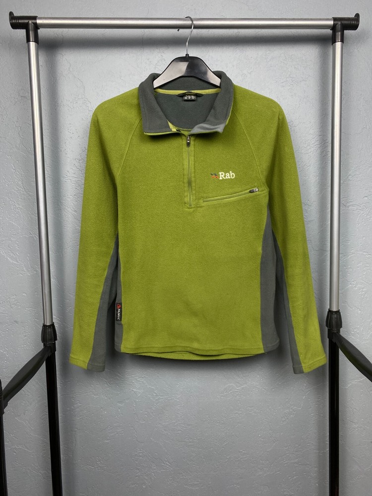 Rab Vintage Mens 1\4 Zip Fleece Jacket Size S