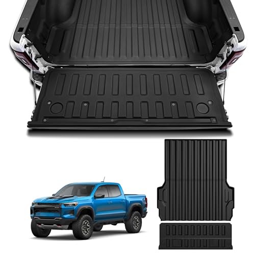 Truck Bed Mat for Chevy Colorado 2023-2026 5ft Bed All Weather Cargo Liner