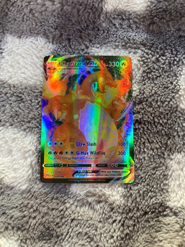 Charizard VMAX 020/189 Swsh03: Darkness Ablaze Holo