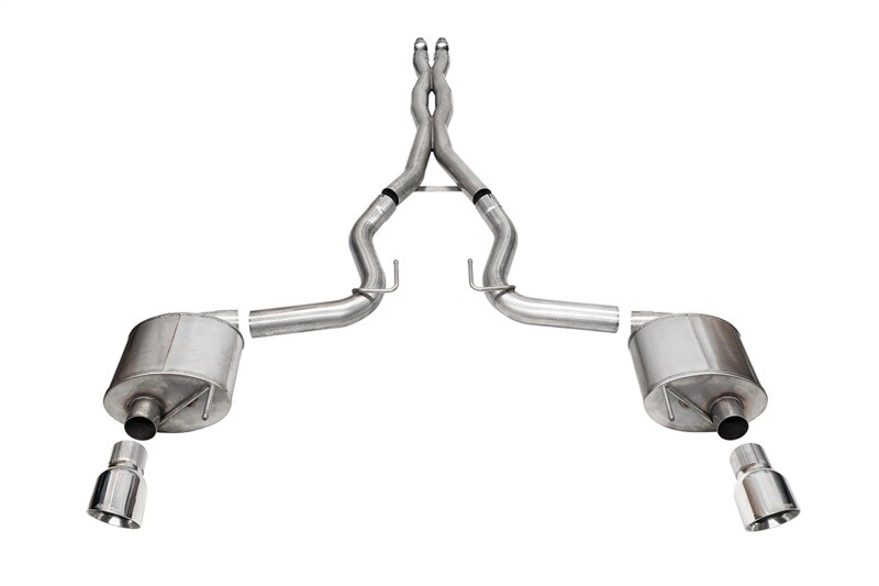 CORSA 21254 Fits Corsa 2024 Ford Mustanggt Sport Cat-Back Exhaust System 3.0In D