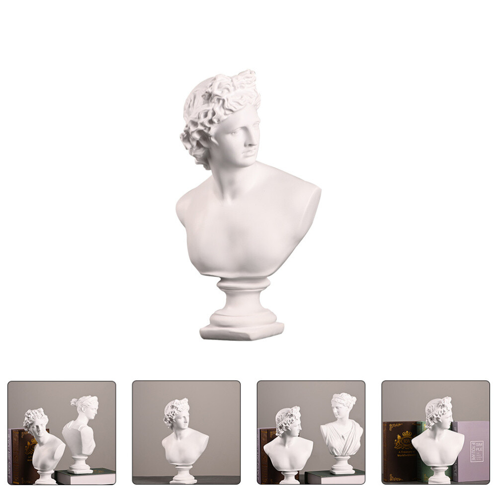 Classic Greek Roman Replica David Statue Art Sculpture Figurine