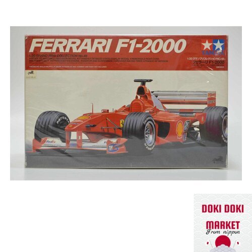 #20049 Tamiya Ferrari F1-2000 1/20 Scale Plastic Model Kit Needs Assembl