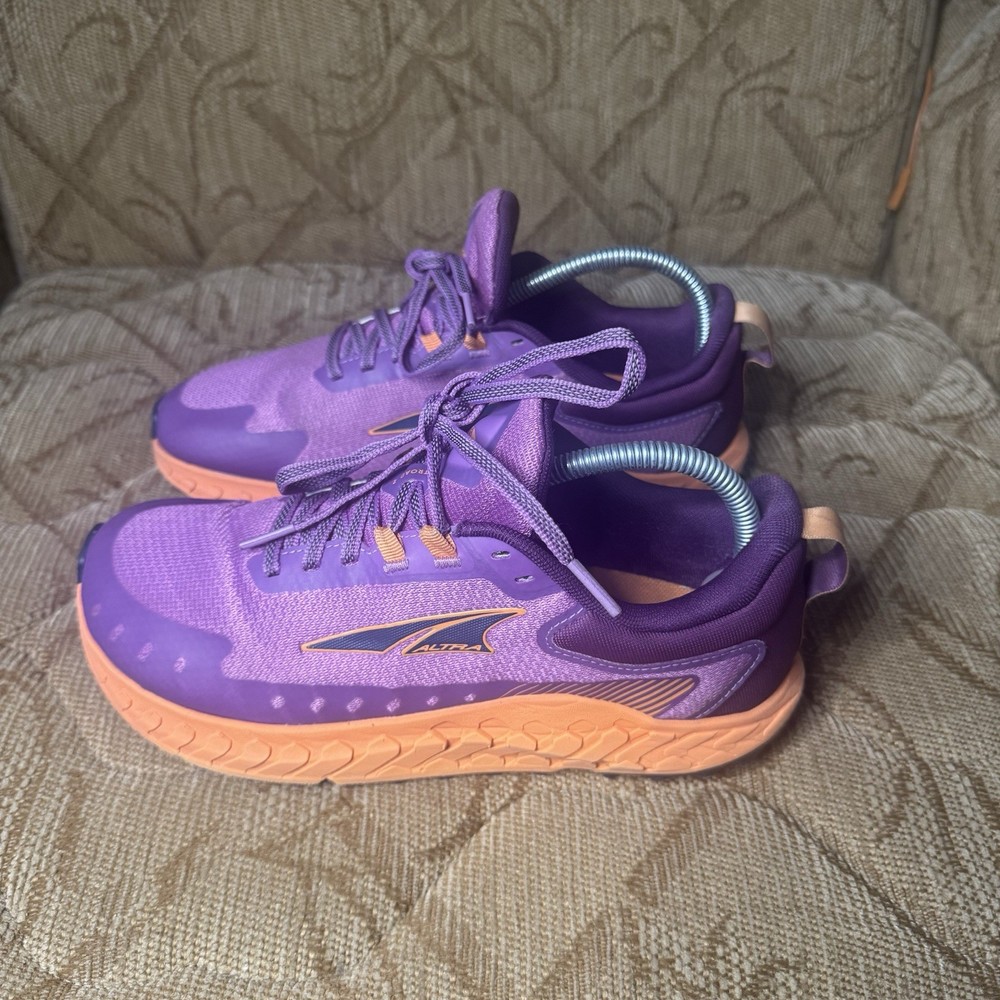 Altra Outroad 2 Womens Size 9 Trail Running Hiking Shoes Purple Orange