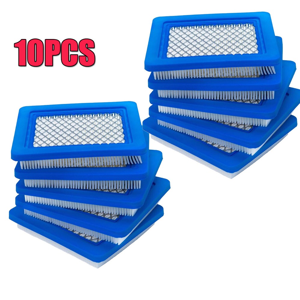 10Pcs Briggs & Stratton 491588 491588S 399959 Lawn Mower Air Filters Pack