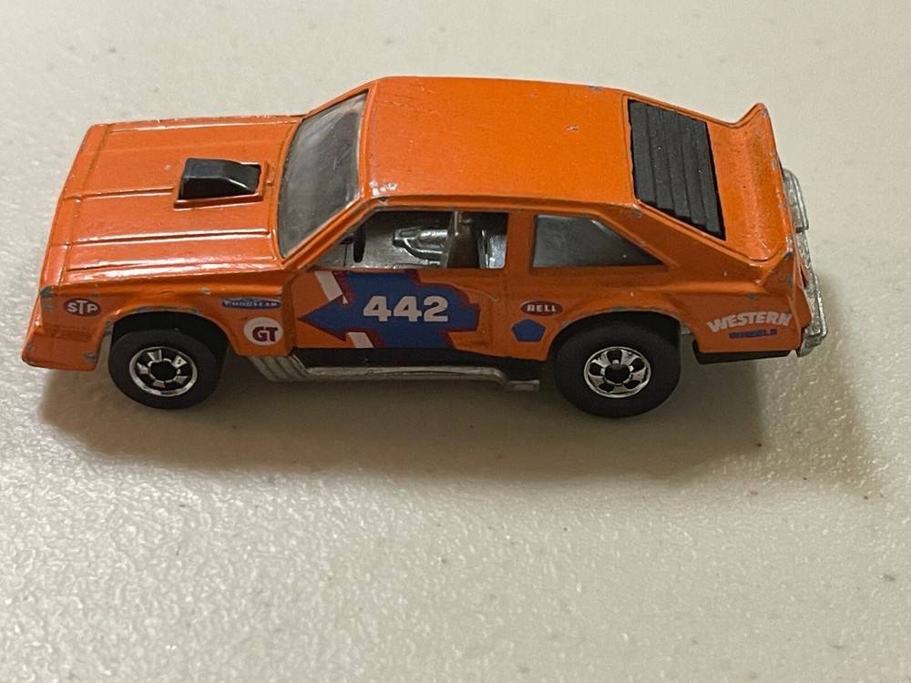 Vintage Mattel Hot Wheels Car 1978 Flat Out 422 Orange #2506