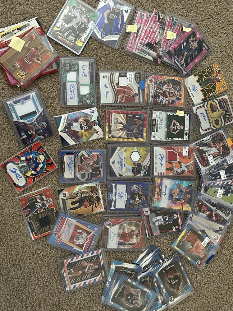 NFL AND NBA MYSTERY HOT PACK. CHASERS: AUTOS, NUMBERED, RPAs, PATCHES!!! (READ)