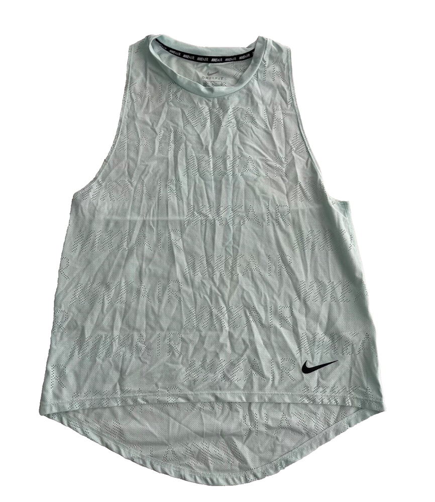 Nike Air Dri-Fit Women's Mesh Tank Mint Green Size Small
