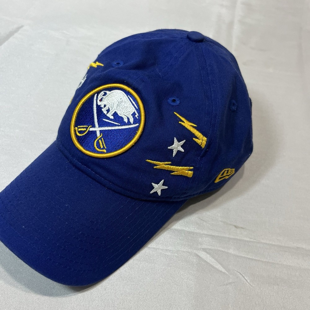 Buffalo Sabres Hat Hockey NHL New Era Strap Back Adjustable Retro Cap 9TWENTY 🏒