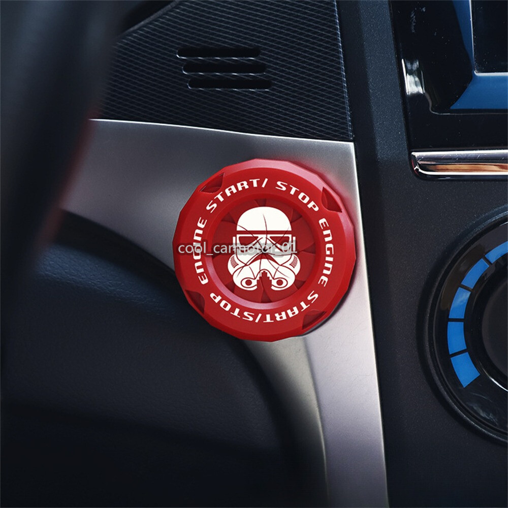 Star Wars Stormtrooper Clone Trooper Engine Start Stop Button Cover