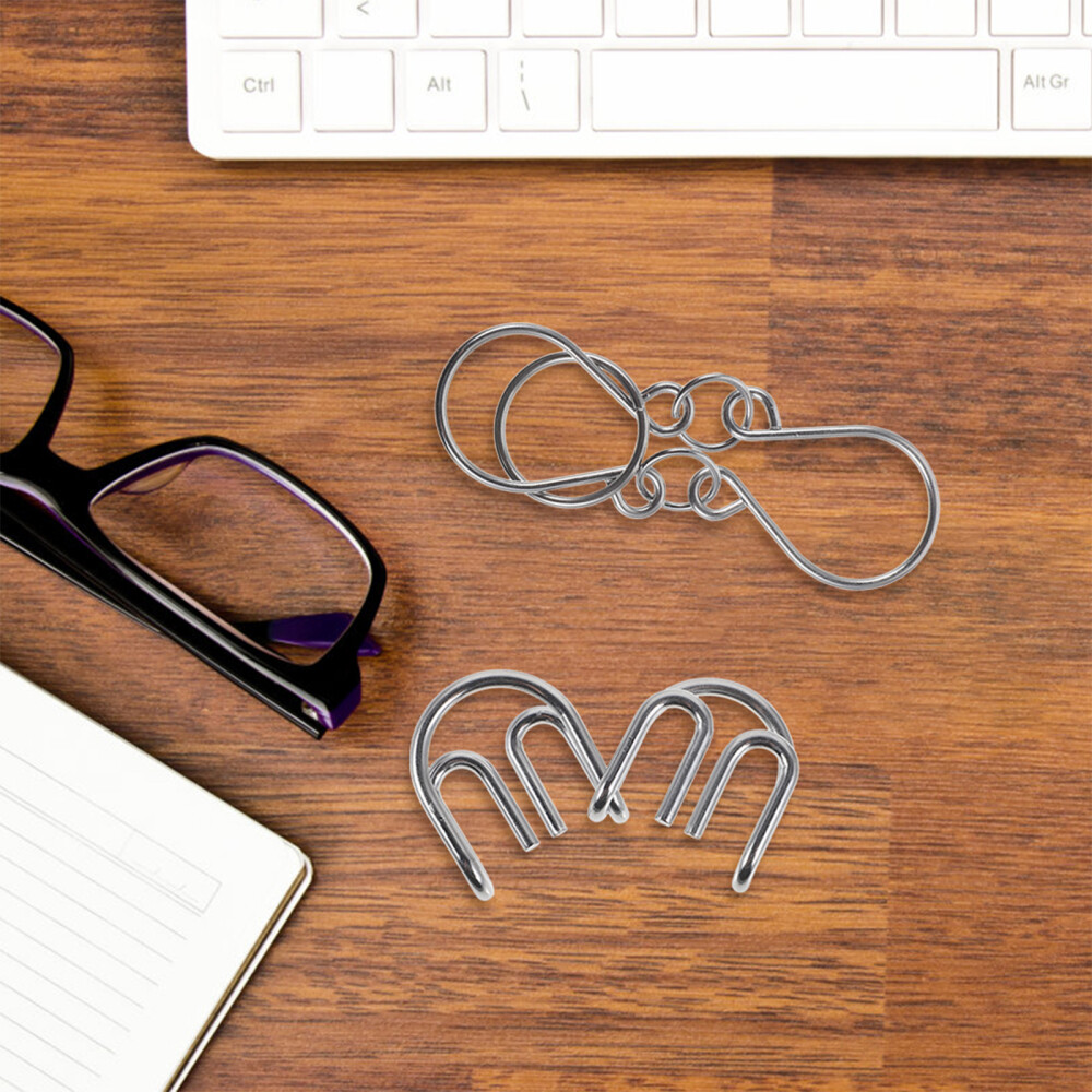 8 Pcs Gifts for Dementia Patients Luban Lock Child Man