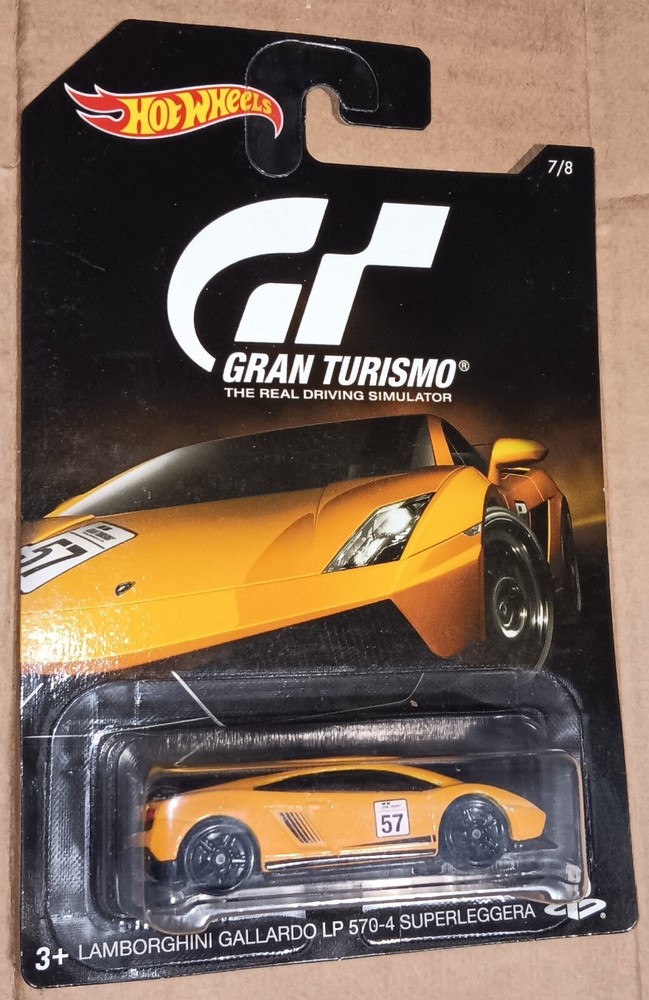 Hot Wheels - Gran Turismo Lamborghini Gallardo Superleggera - 2015 LP 570-4 - NM