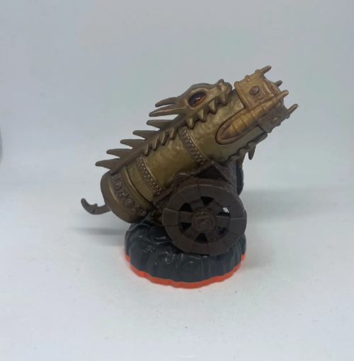 Skylanders Giants - GOLDEN DRAGONFIRE CANNON - MAGIC ITEM