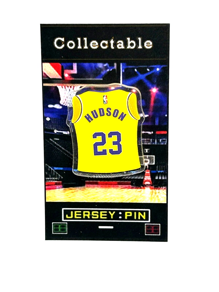 Los Angeles Lakers Lou Hudson jersey lapel pin-Classic Collectable-FREE SHIP
