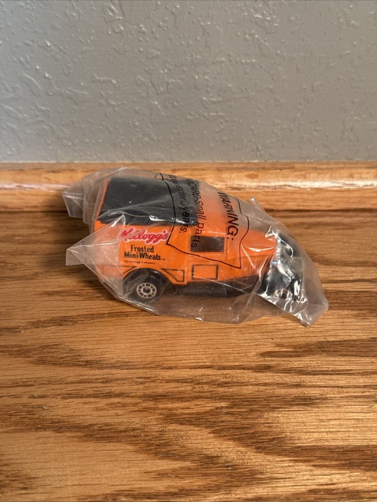 Vintage MATCHBOX 1979 Model A Ford Kellogg's Frosted Mini-Wheats Truck (Orange)