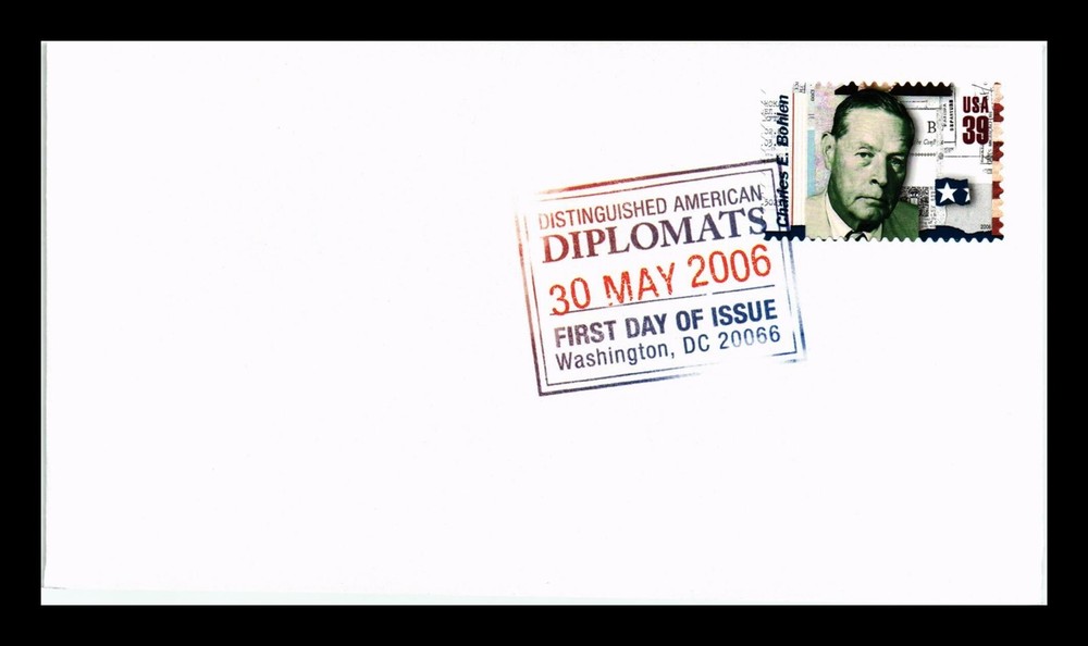 DR JIM STAMPS US COVER CHARLES E BOHLEN DISTINGUISHED AMERICAN DIPLOMATS FDC