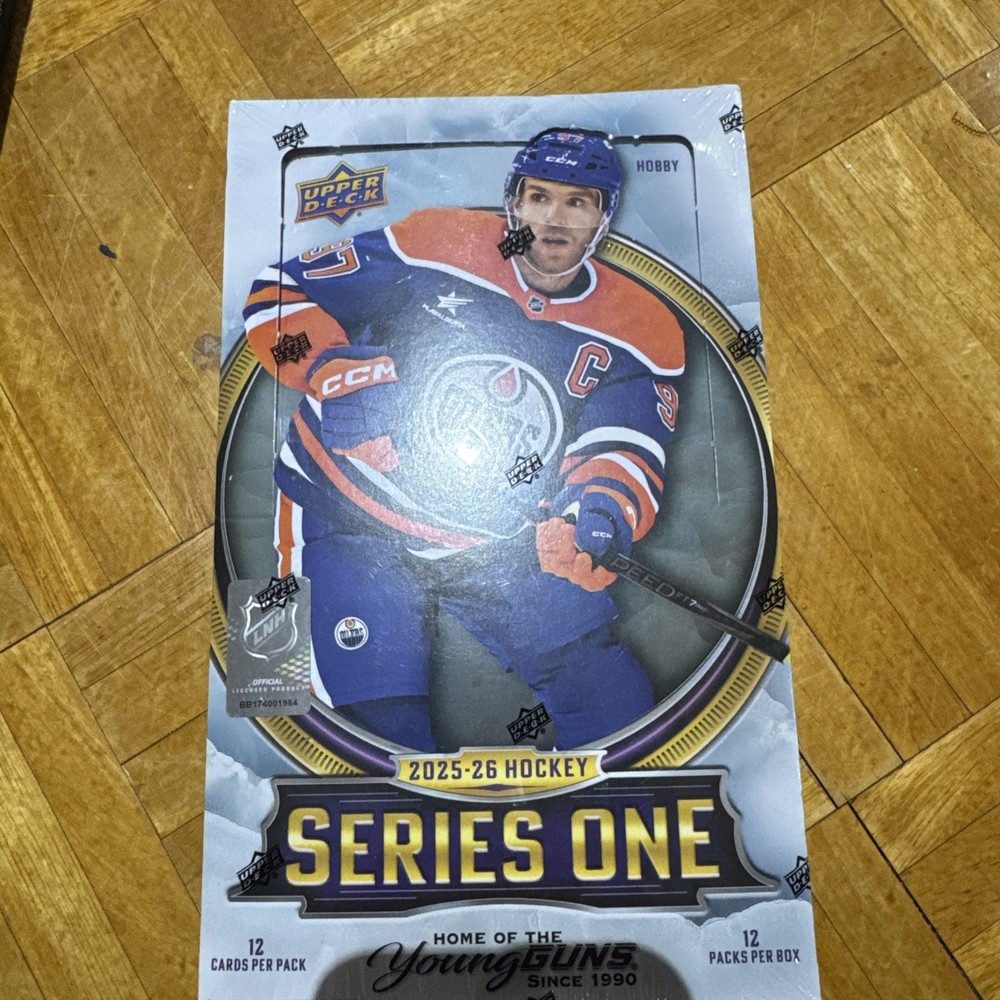 2025-26 Upper Deck Series 1 Hockey Hobby Box New
