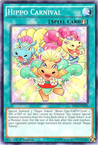 Hippo Carnival - SP15-EN040 - Common - 1st Edition - Moderately Played