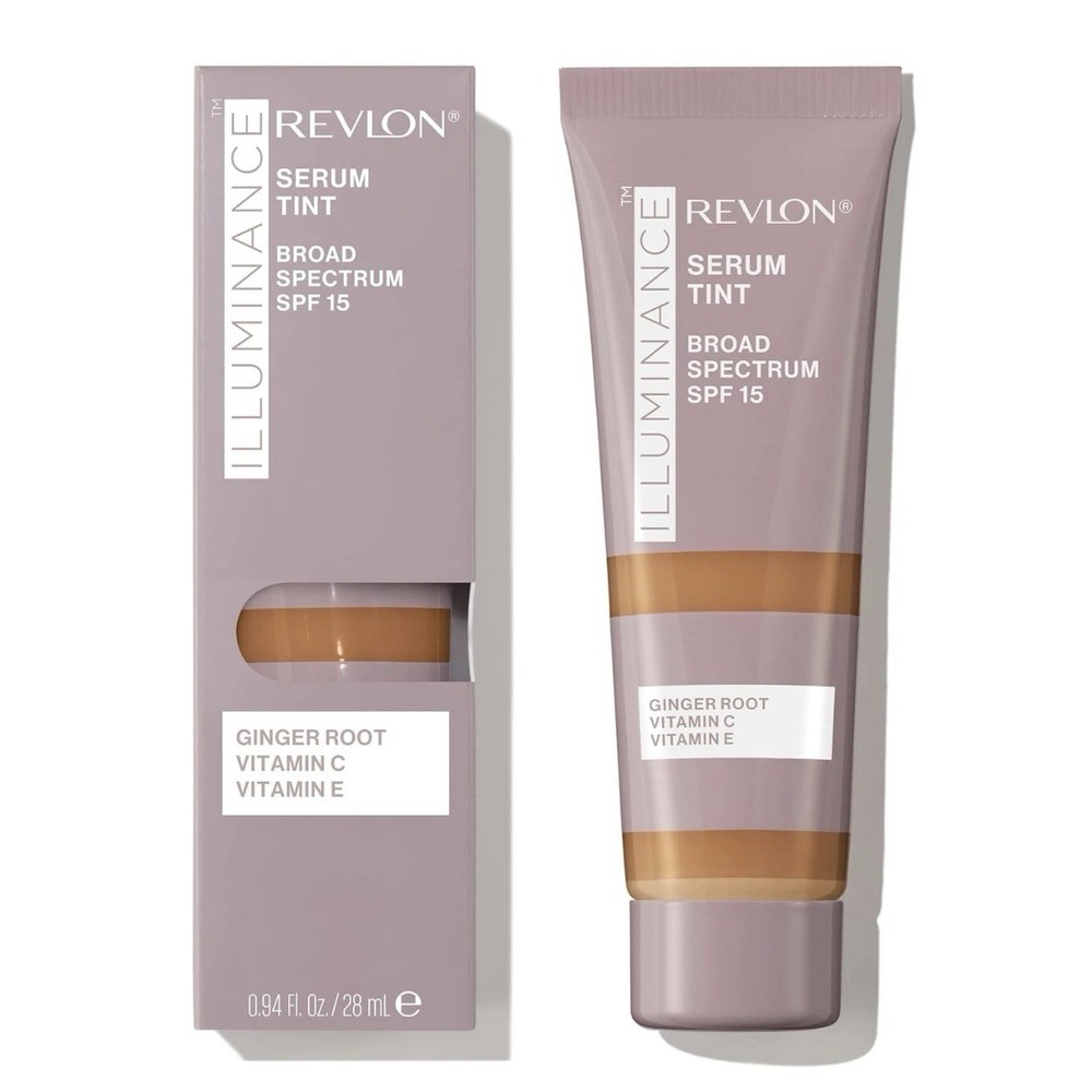 Revlon Illuminance Serum Tint SPF 15 Warm Caramel 417 New Exp 03/2026