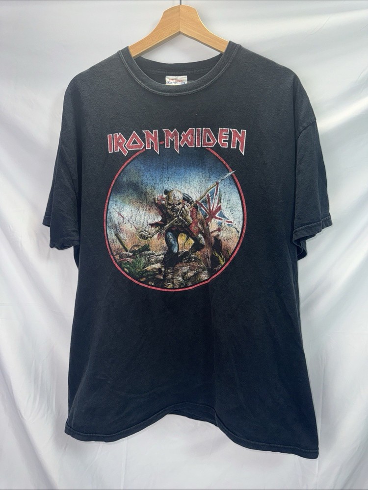 Iron Maiden Band Tee XL (46-48) “The Trooper” VTG 100% Cotton