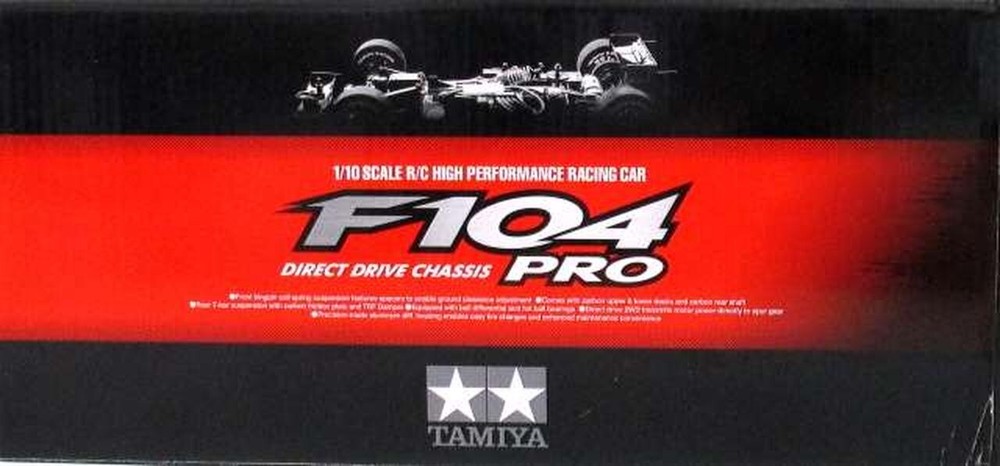 TAMIYA 1/10 F104 PRO RC Racing Car Assembly Kit 58431
