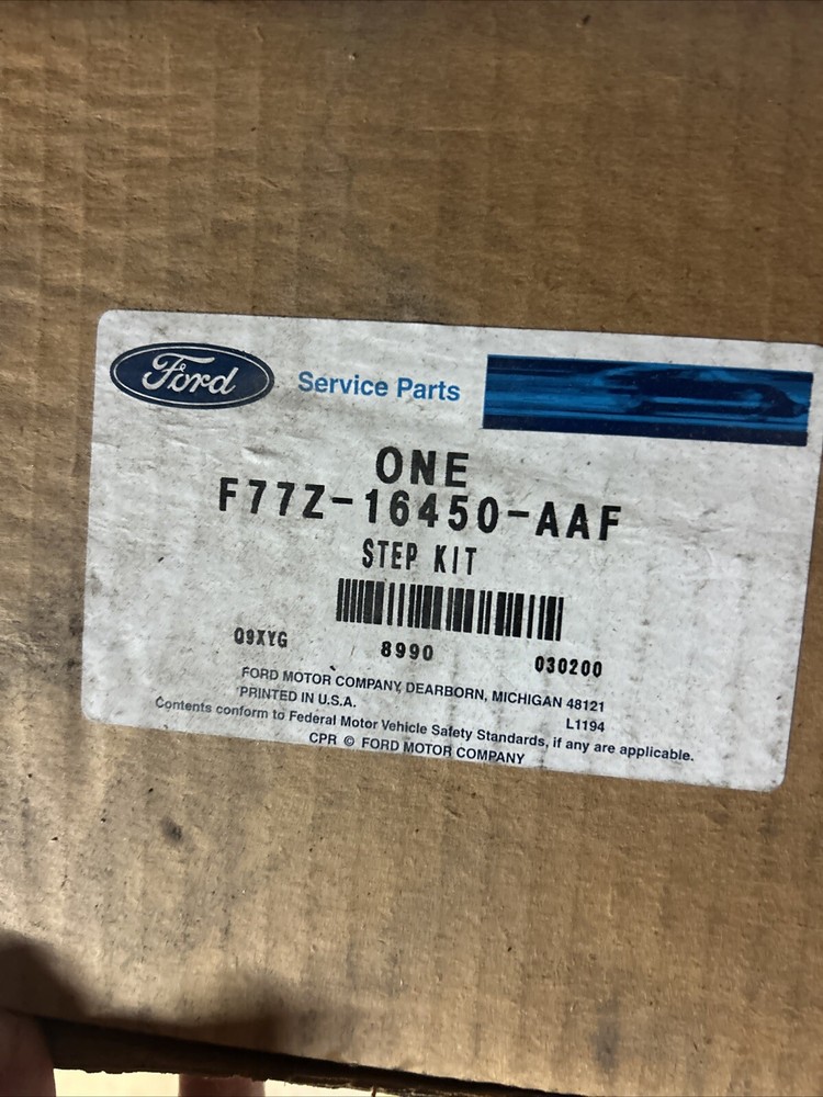 1995-2001 Ford Explorer Black Running Boards OEM F77Z-16450-AAF