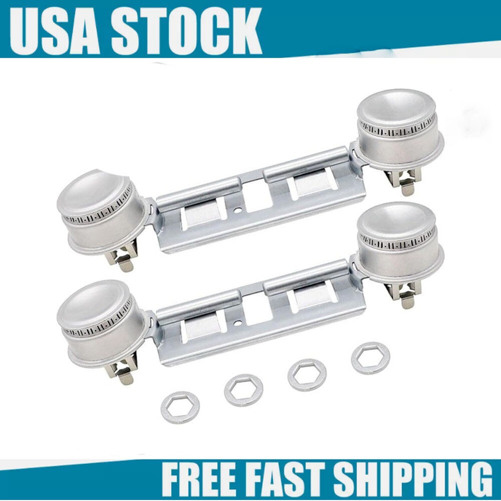GE Gas Stove Double Burner WB16K10026 2-Pack Replacement for AP2633210