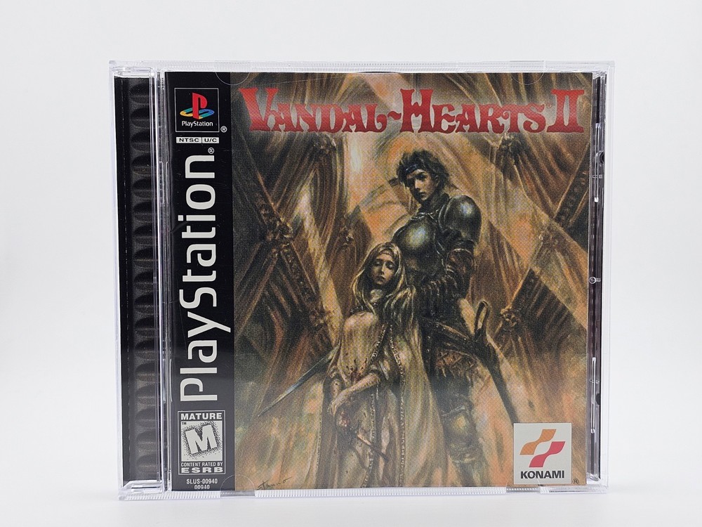 Sony Playstation 1 PS1 Vandal Hearts II CIB Cleaned & Tested