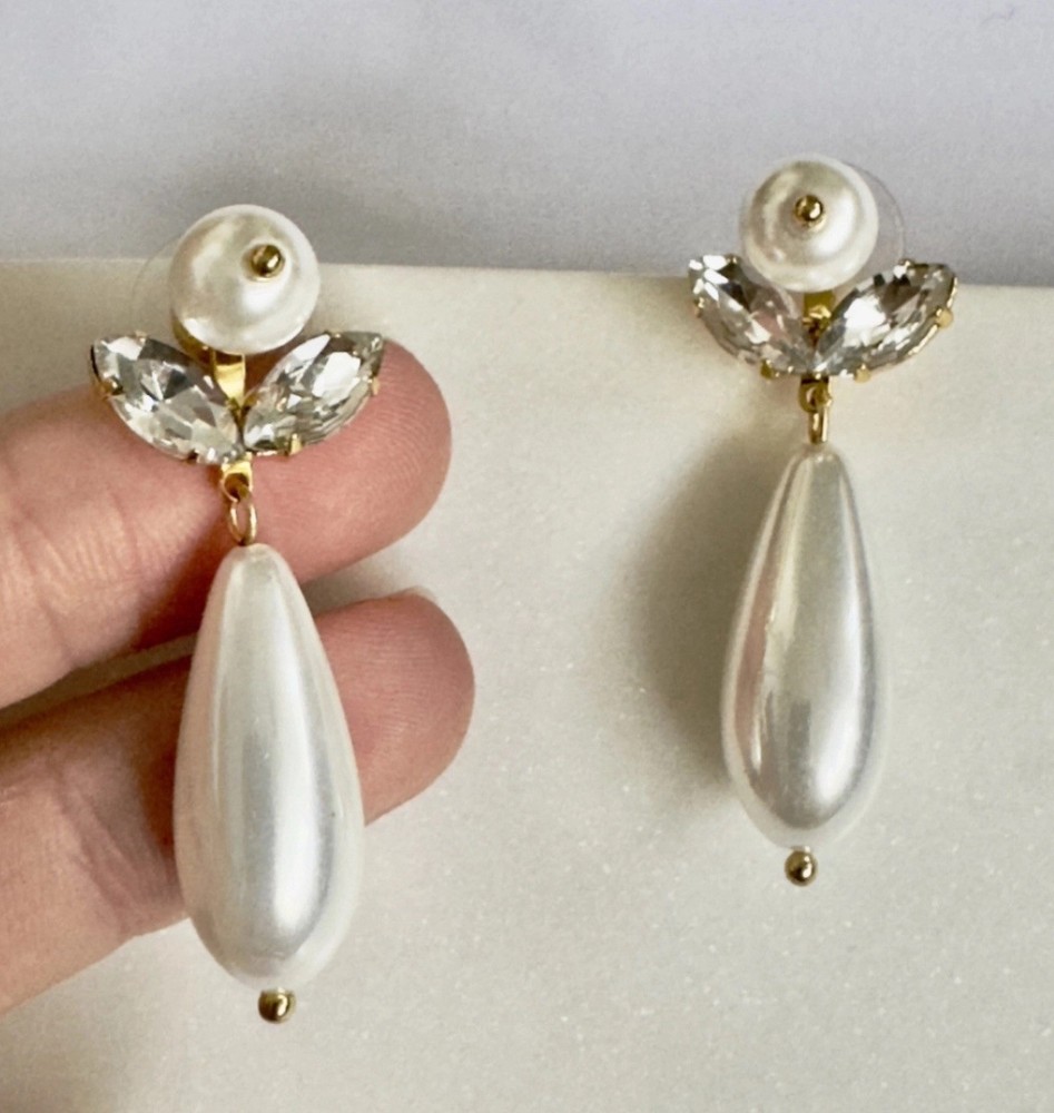Simone Rocha 18K Gold Plated Earrings. Authentic. Never worn.