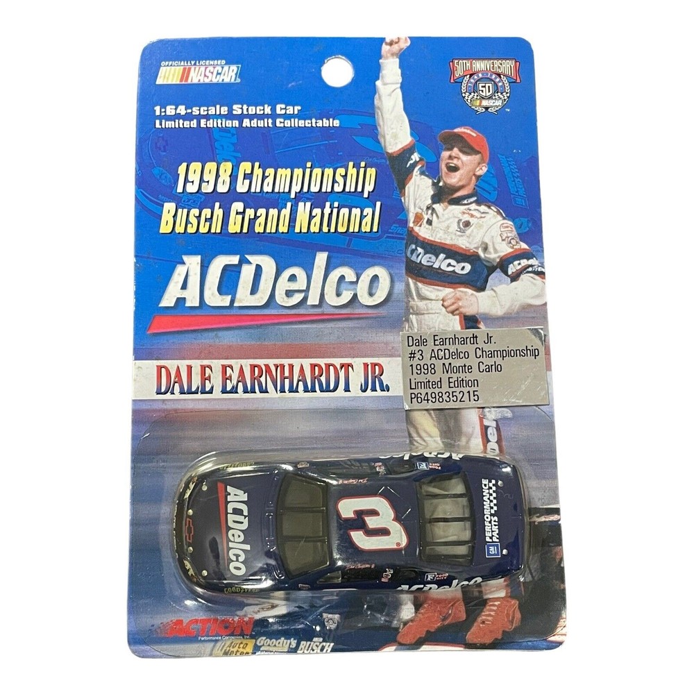 Dale Earnhardt Jr 1998 AC Delco Busch Series Champion 1/64 Diecast Chevy